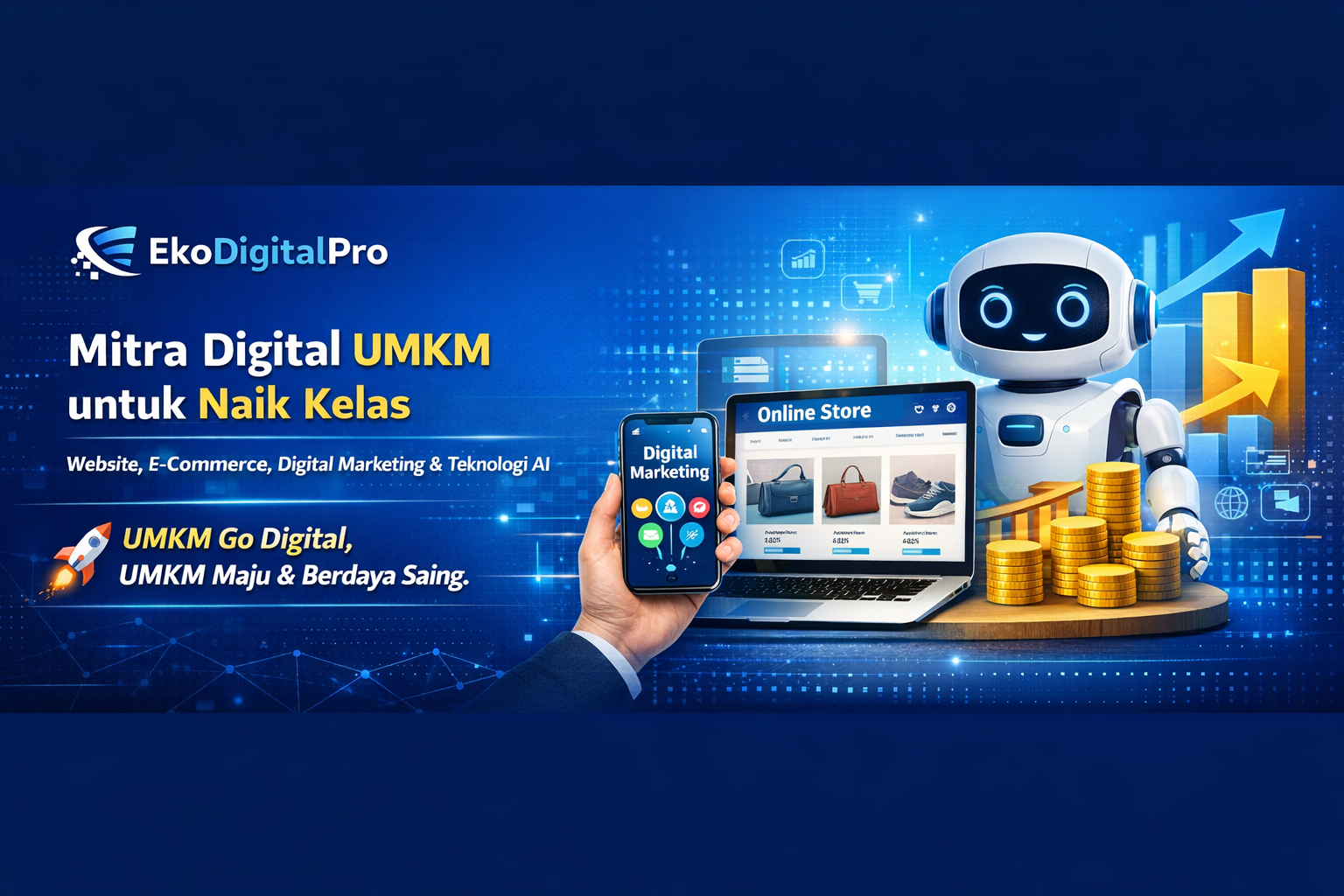 Eko Digital Pro - Mitra Digital UMKM untuk Naik Kelas